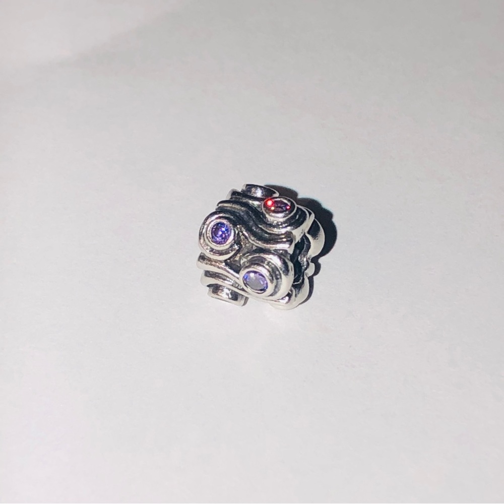 Authentic Pandora Ocean Wave Charm - Picture 4 of 7